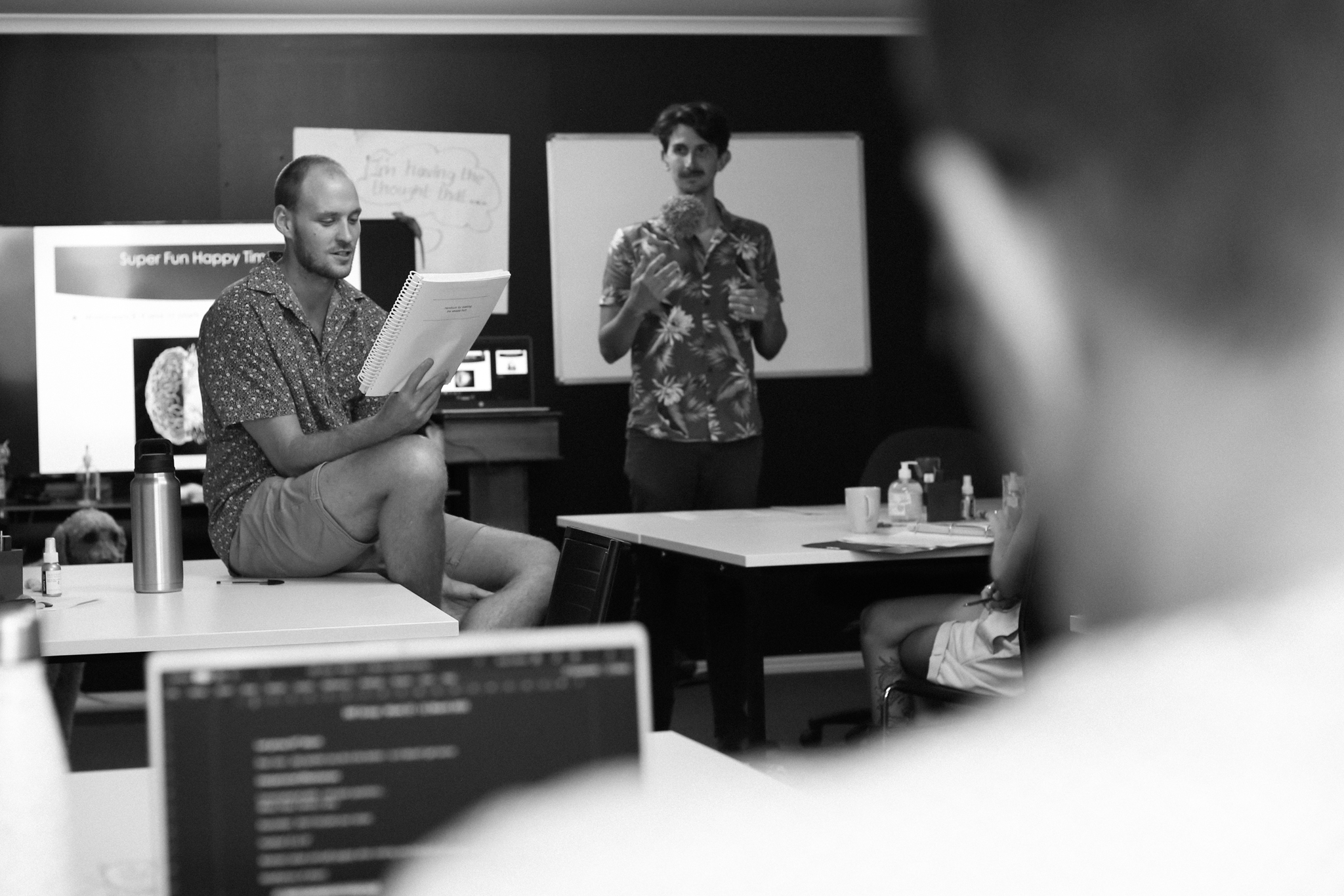 Life Mental Health DBT group session in progress — participants and facilitators